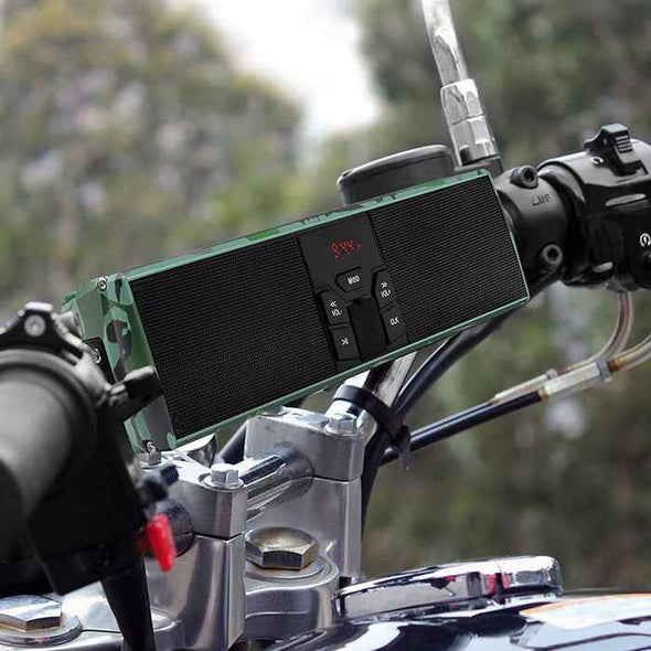 Loudest Waterproof Bluetooth Motorcycle Stereo Speaker Soundbar - Aroflit