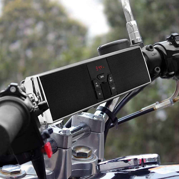 Loudest Waterproof Bluetooth Motorcycle Stereo Speaker Soundbar - Aroflit