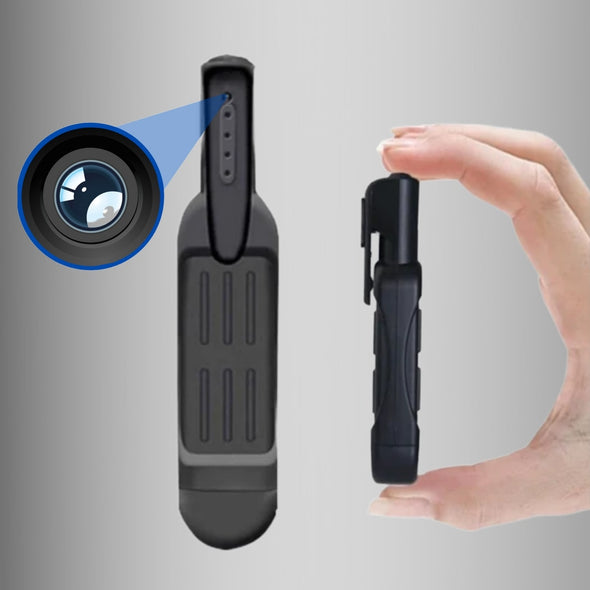 Mini Covert Wearable Security Camera Clip - Aroflit
