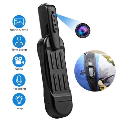 Mini Covert Wearable Security Camera Clip - Aroflit