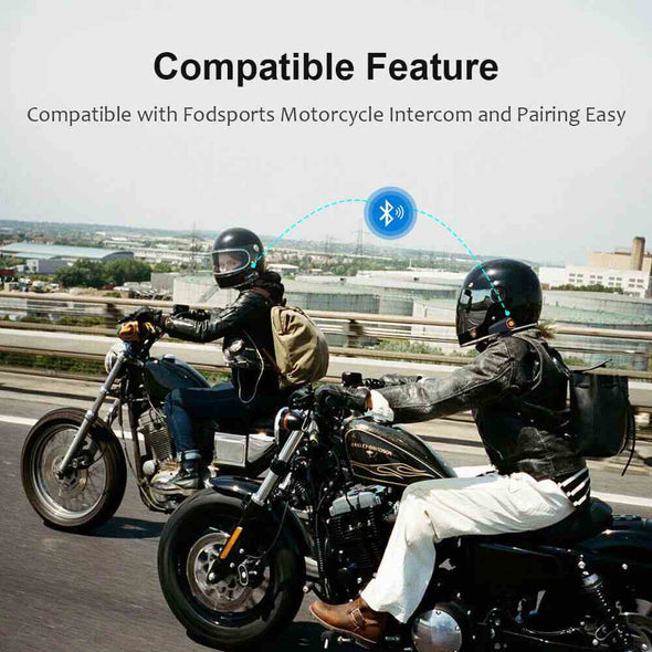 Motorcycle Helmet Intercom - Wireless Headset Interphone-Aroflit