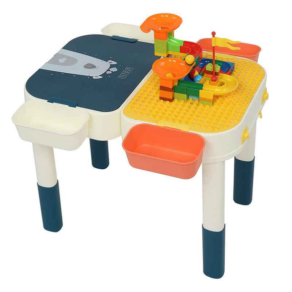 Multi Kids Activity Table Set with Storage Area - Aroflit