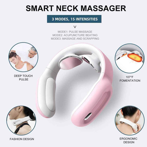 Neck Massager with Heat - best neck massager - Aroflit