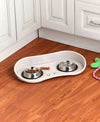 Nonskid Pet Bowl Trays-Aroflit