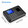 Office Employee Time Clock - Fingerprint Biometric Checking - in Attendance Machine - Aroflit