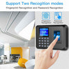 Office Employee Time Clock - Fingerprint Biometric Checking - in Attendance Machine - Aroflit