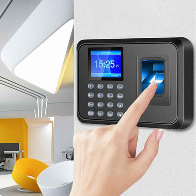 Office Employee Time Clock - Fingerprint Biometric Checking-in Attendance Machine-Aroflit