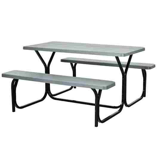 Outdoor Large Picnic Table - Aroflit