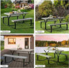 Outdoor Large Picnic Table - Aroflit