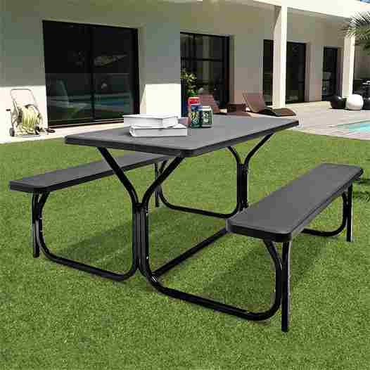 Outdoor Large Picnic Table - Aroflit