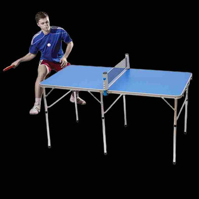 Ping Pong Tennis Foldable Table With Paddles and Balls-Aroflit