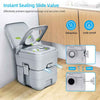 Porta Potty Large Capacity Portable Camping Flush Toilet - Aroflit