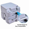 Porta Potty Large Capacity Portable Camping Flush Toilet - Aroflit