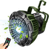 Portable Camping Fan With Led Lantern - Aroflit