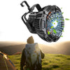 Portable Camping Fan With Led Lantern - Aroflit