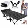 Portable Folding Camping Cots - Include Bed & Mattress - Aroflit