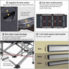 Portable Folding Camping Cots - Include Bed & Mattress - Aroflit
