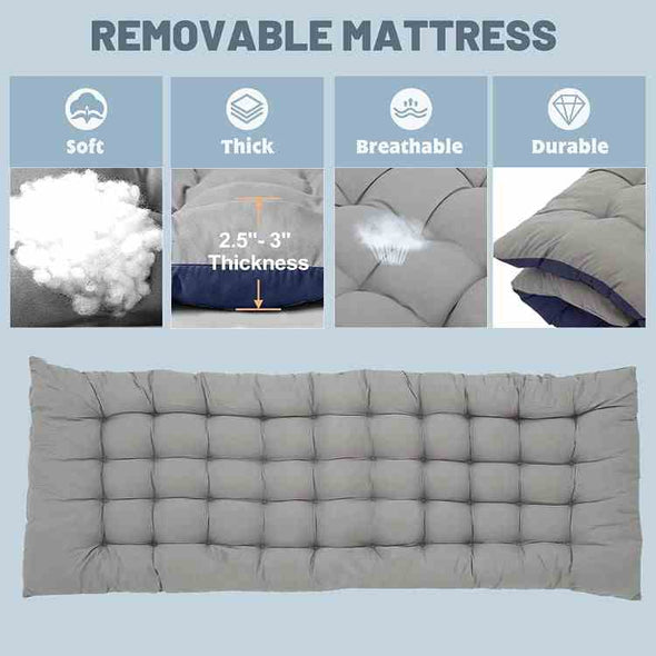 Portable Folding Camping Cots - Include Bed & Mattress - Aroflit