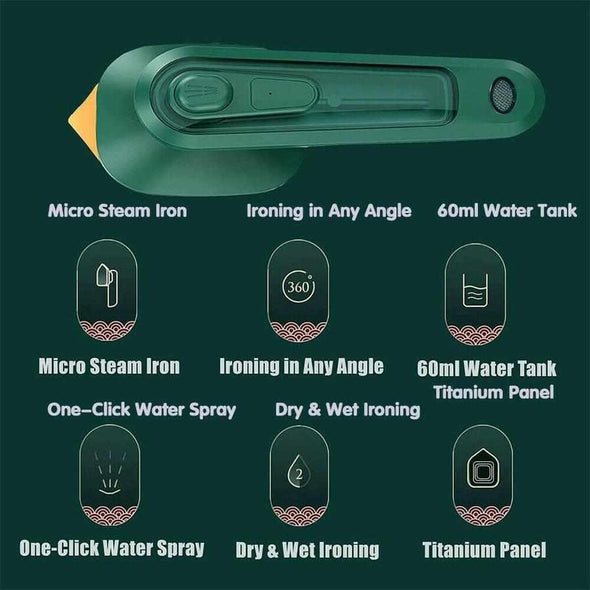 Portable Handheld Garment Travel Steamer For Clothes - Aroflit