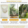 portable Hanging Swing Hammock Chair with stand for camping - Aroflit