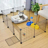 Portable Pet Playpen Fences - Indoor Foldable Puppy Pen Gate Exercise - Aroflit