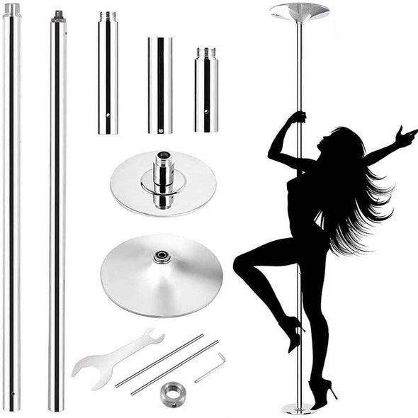 Portable Spinning Dance Stripping Pole For Home Fitness - Aroflit