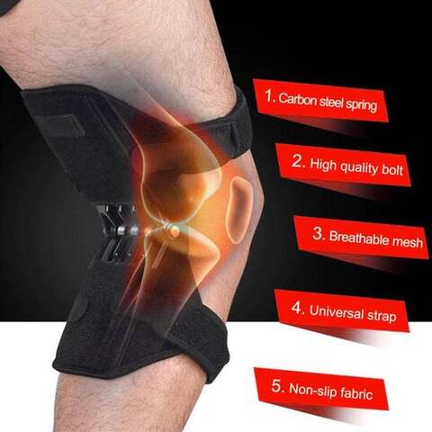 Power Knee Pads Booster - Knee Joint Support Brace - Aroflit