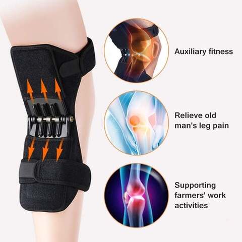 Power Knee Pads Booster - Knee Joint Support Brace - Aroflit