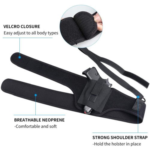 Praetorian Shoulder & Belly Holster for Concealed Carry - Aroflit