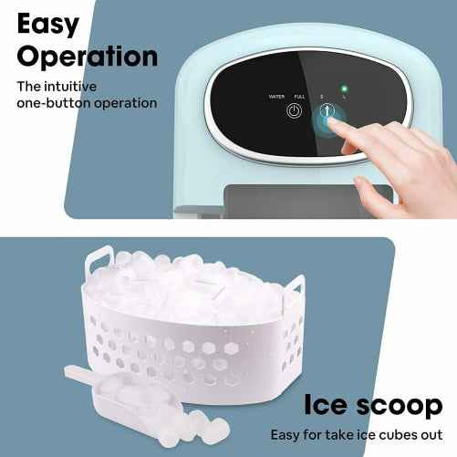 Premium Portable Electric Ice Maker Machine Countertop with Self - Cleaning Quiet - Aroflit