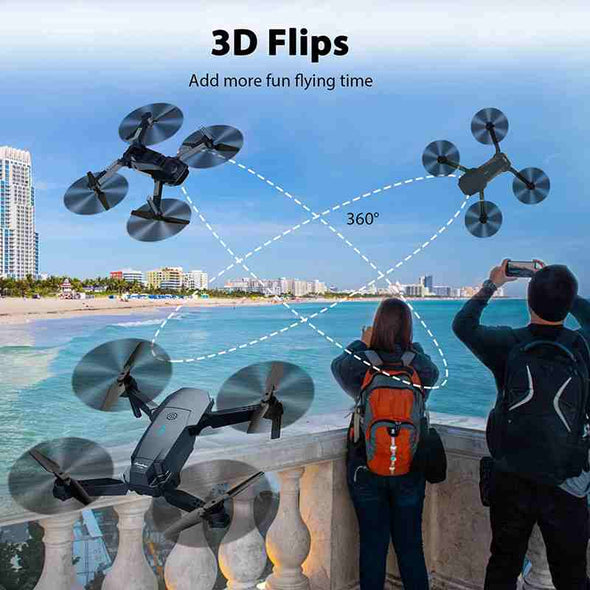 Professional Drone X 2024, Long Range Drone With HD Camera, 90 minutes flying time - Aroflit