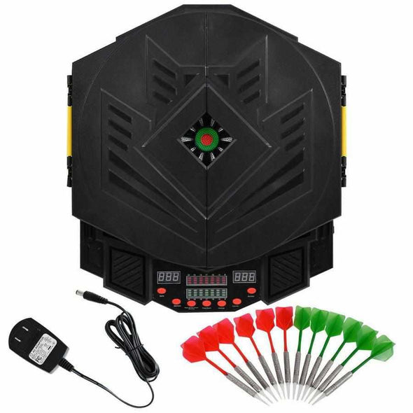 Professional Electronic Dartboard Cabinet Set With LCD Display - Aroflit