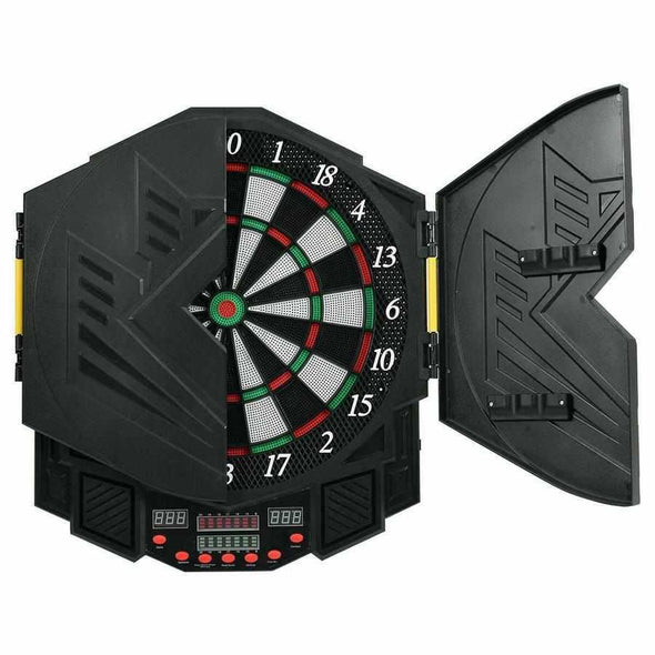 Professional Electronic Dartboard Cabinet Set With LCD Display - Aroflit