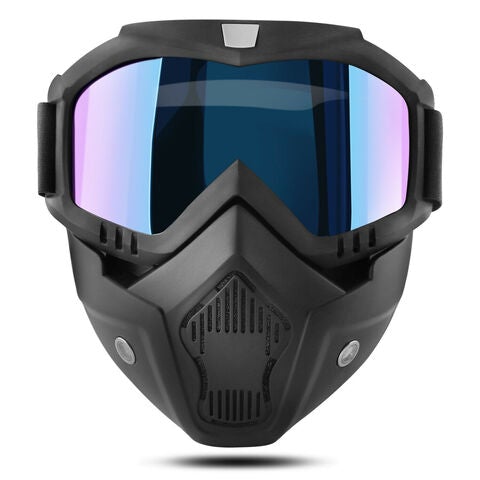 Professional Winter Snow Sports Goggles and Face Mask - Ski Snowboard Snowmobile Eyewear - Aroflit