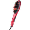Red Ceramic Straightening Hair Brush - Aroflit