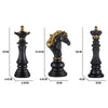 Resin Retro International Chess Figurine - Aroflit