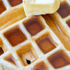 Round Waffle Maker - Best Belgian Classic Waffle Machine with 5 - Setting Browning Control - Aroflit