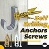NAILPRO™ Self Drilling Expansion Screws - 10 PCs - Aroflit™