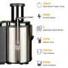 Self - Cleaning Juicer - Electric Fruit Juice Extractor Machine - Aroflit