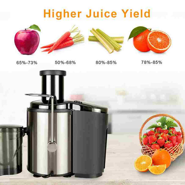 Self-Cleaning Juicer - Electric Fruit Juice Extractor Machine-Aroflit