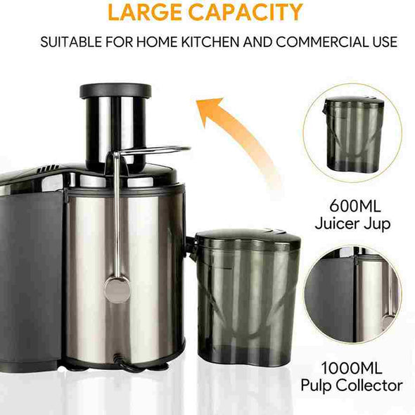 Self - Cleaning Juicer - Electric Fruit Juice Extractor Machine - Aroflit