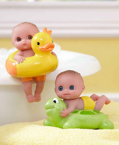 Set of 2 Lil' Cutesies Floating Bath Dolls-Aroflit