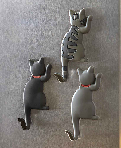 Set of 3 Magnet Cat Hooks - Aroflit