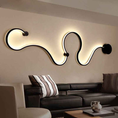 Simple Modern LED Wall Lamp for Bedroom - Modern Indoor LED Wall Sconce - Aroflit