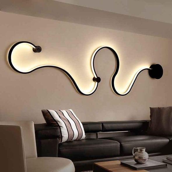 Simple Modern LED Wall Lamp for Bedroom - Modern Indoor LED Wall Sconce - Aroflit