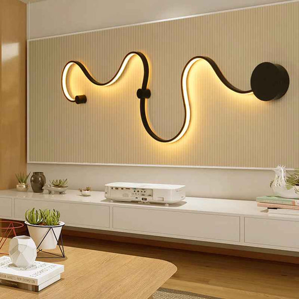 Simple Modern LED Wall Lamp for Bedroom - Modern Indoor LED Wall Sconce - Aroflit
