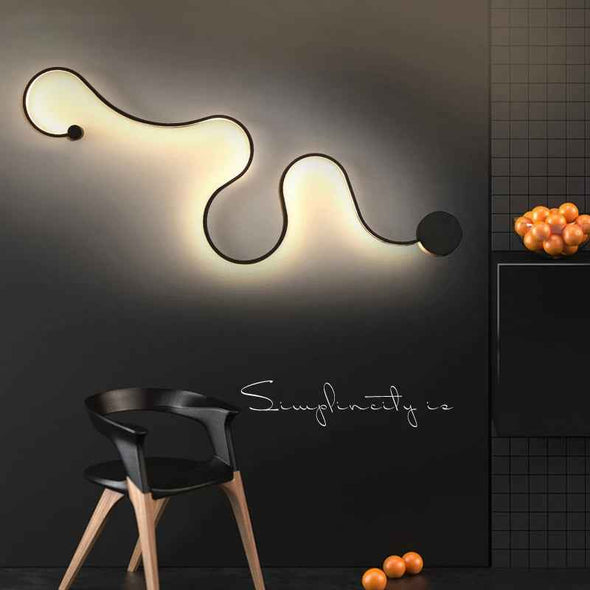 Simple Modern LED Wall Lamp for Bedroom - Modern Indoor LED Wall Sconce - Aroflit