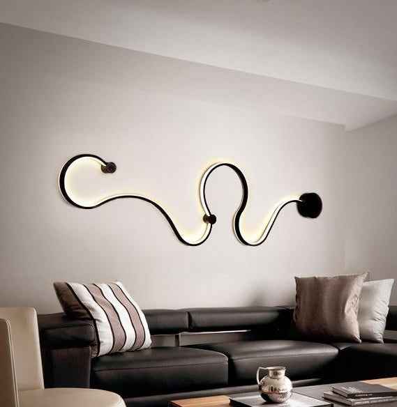 Simple Modern LED Wall Lamp for Bedroom - Modern Indoor LED Wall Sconce - Aroflit
