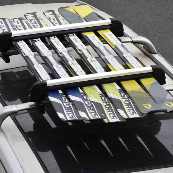 Ski & Snowboard Rack with Sliding - Out Feature - Aroflit