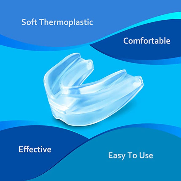 SLEEP APNEA MOUTHPIECE - MOLDABLE ANTI SNORING MOUTH GUARD - Aroflit